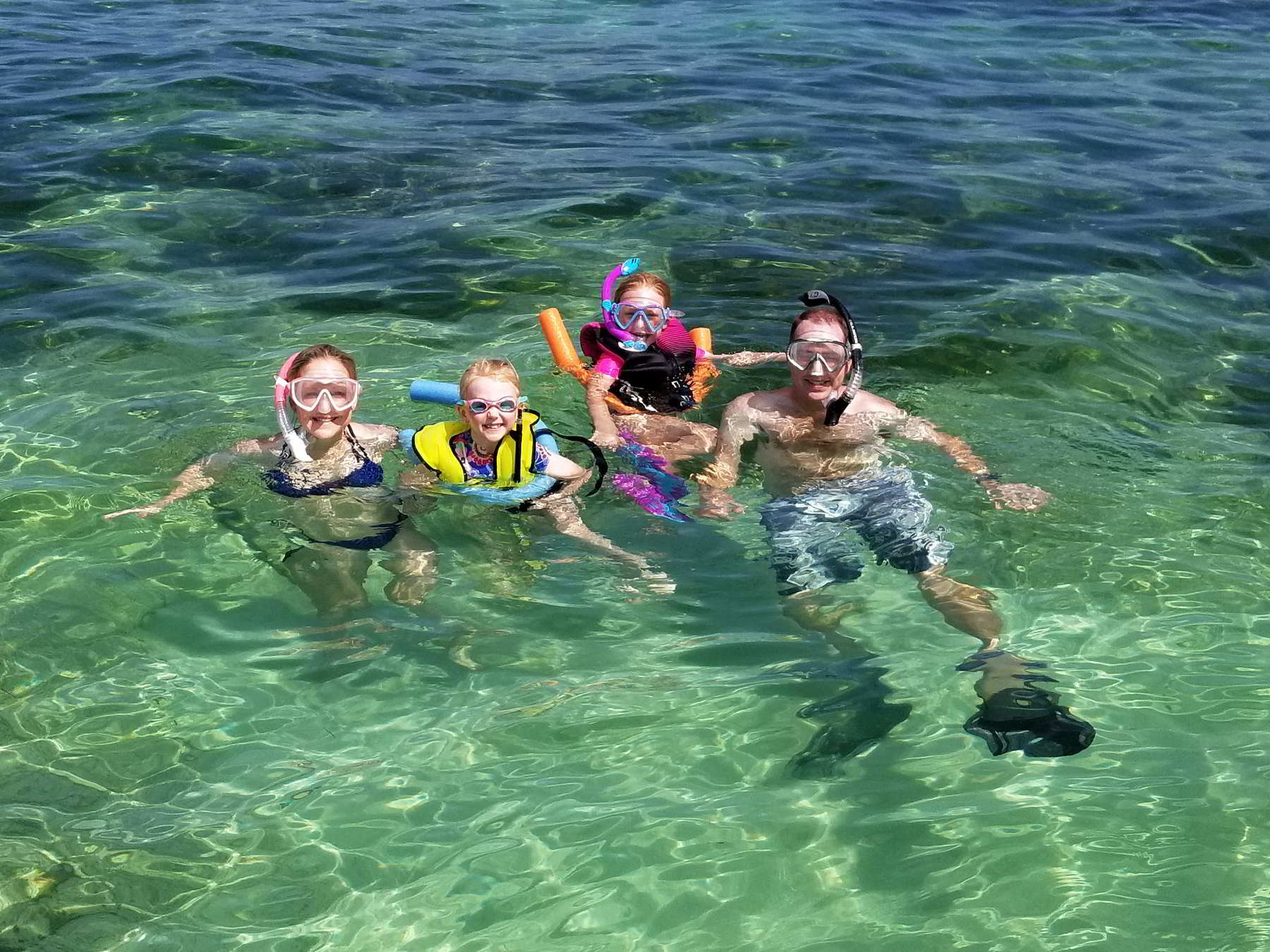Family fun on a private charter in Key West